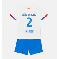 Dres Barcelona Joao Cancelo #2 Preč pre deti 2023-24 Krátky Rukáv (+ trenírky)